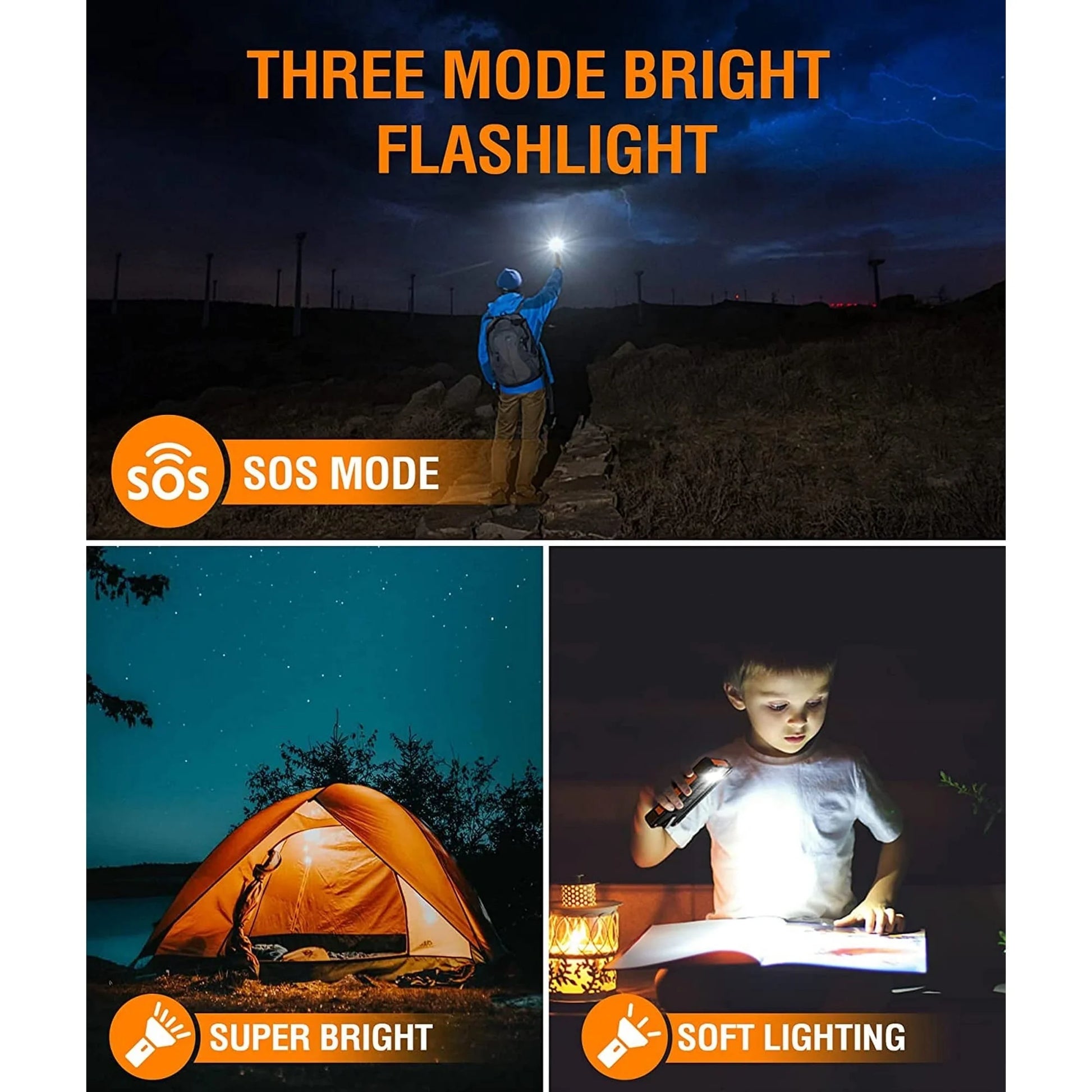 26800mAh Solar Power Bank - Portable USB Solar Charger for iPhone and Android Devices