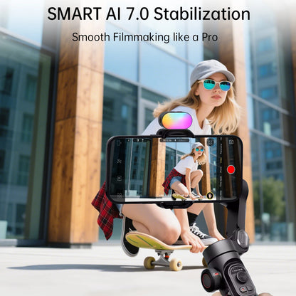 Smart XE Kit 3-Axis Gimbal Stabilizer with Magnetic Fill Light for Smartphone Video Recording
